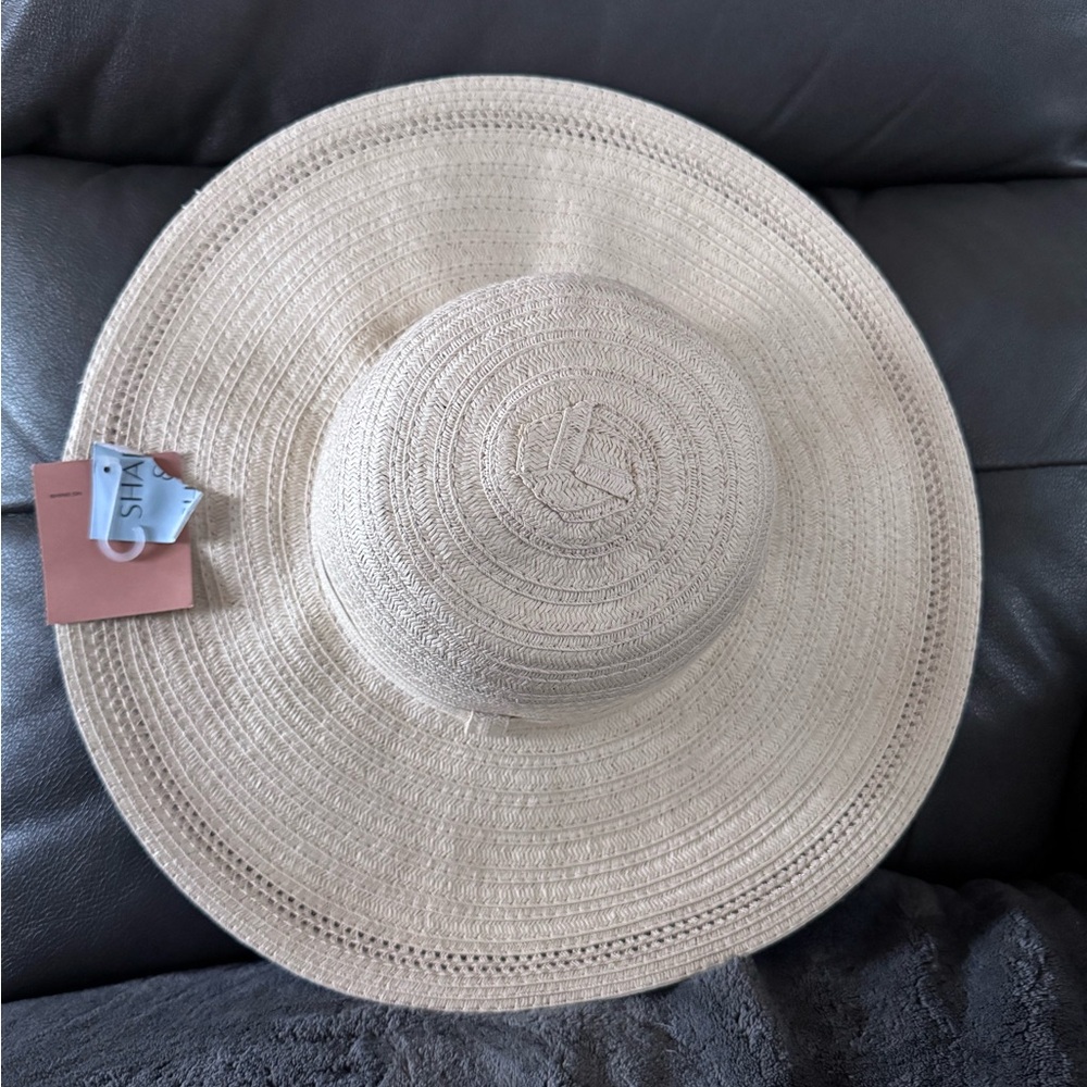 Shade & Shore one size nwt Cream Sun Hat